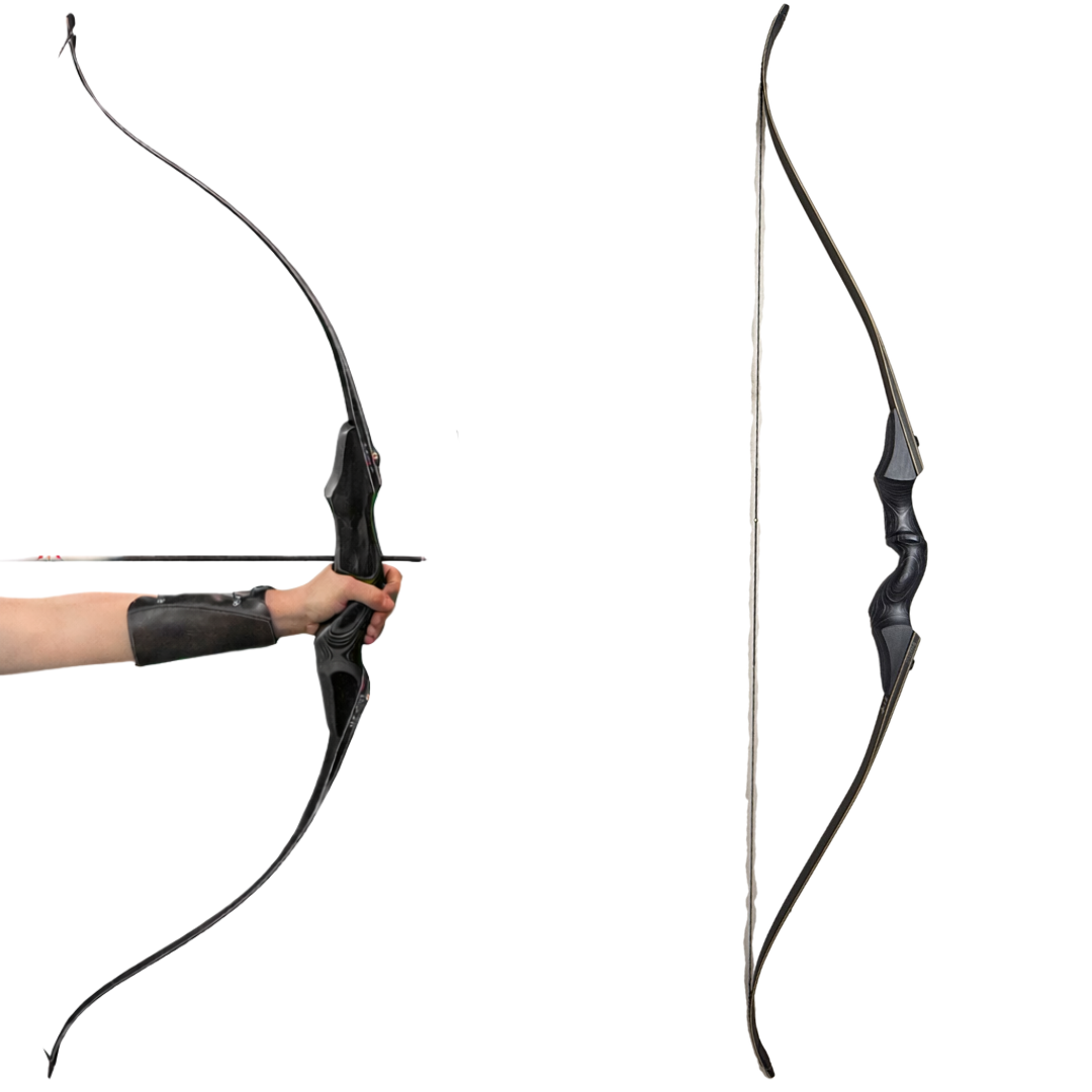 The INSPECTED Black Hunter Recurve Bow - MK2