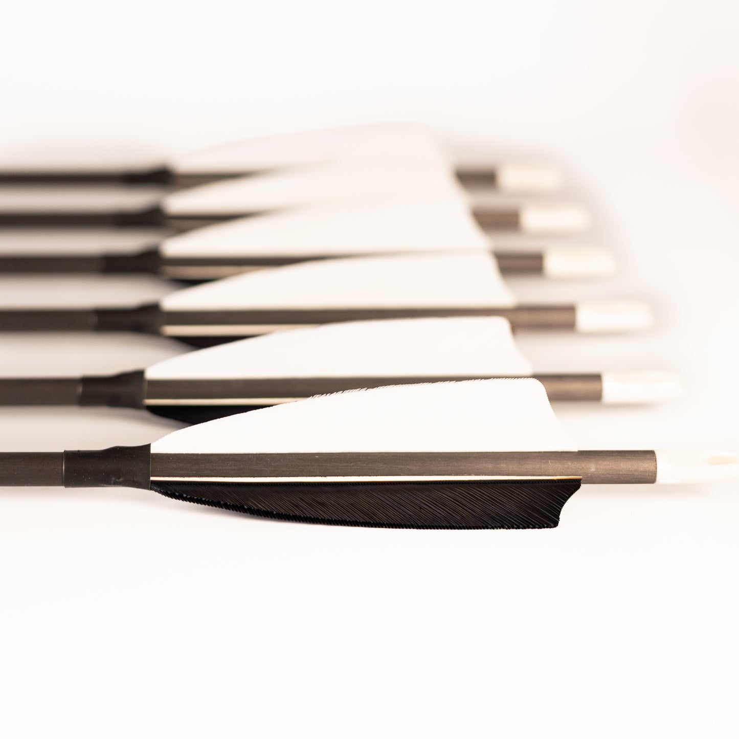 Traditional Carbon Arrows - 6 Pack