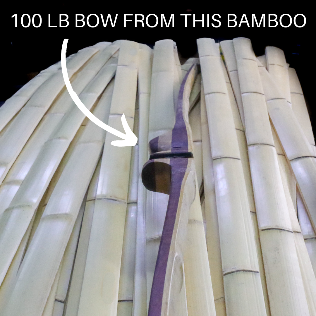 Bamboo Slat For Bow Making 72" Long