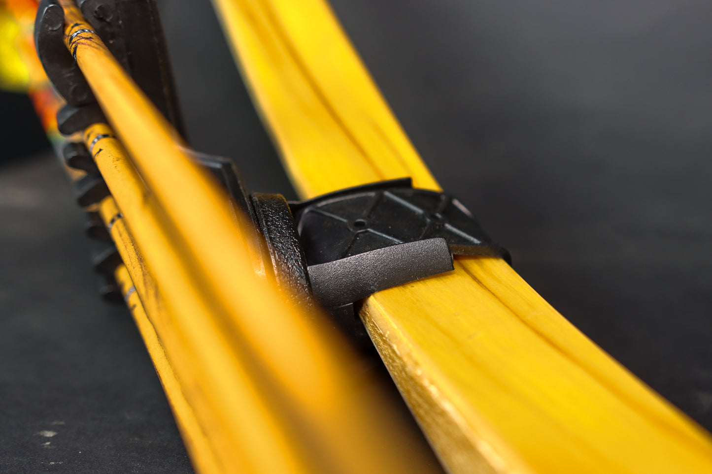 Limb Mount Quiver | 4 Arrow | Strap On | (Black or Brandy)