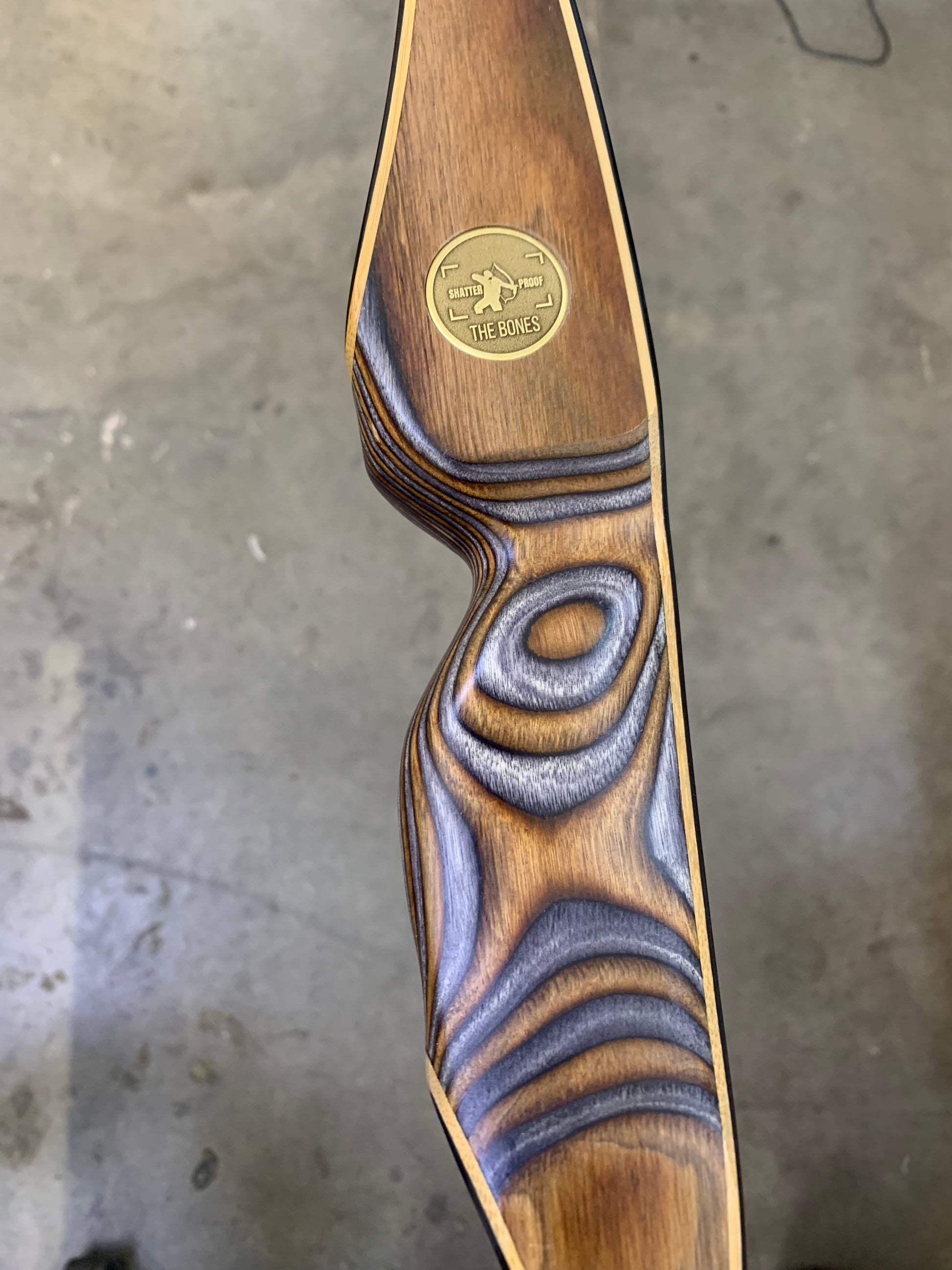 Reflex Deflex Longbow - The BONES Custom Bow – Shatterproof Archery