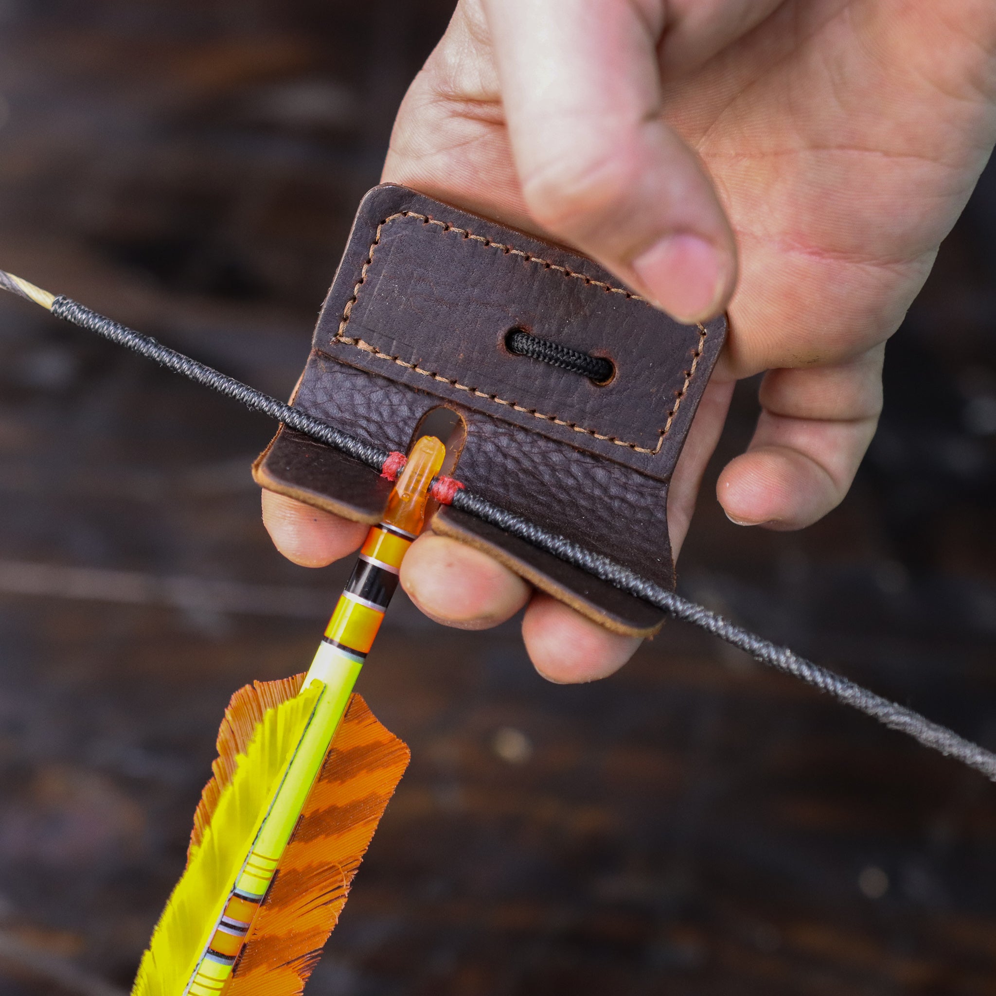 Split Finger Rack Split Finger Archery Tab – Shatterproof Archery