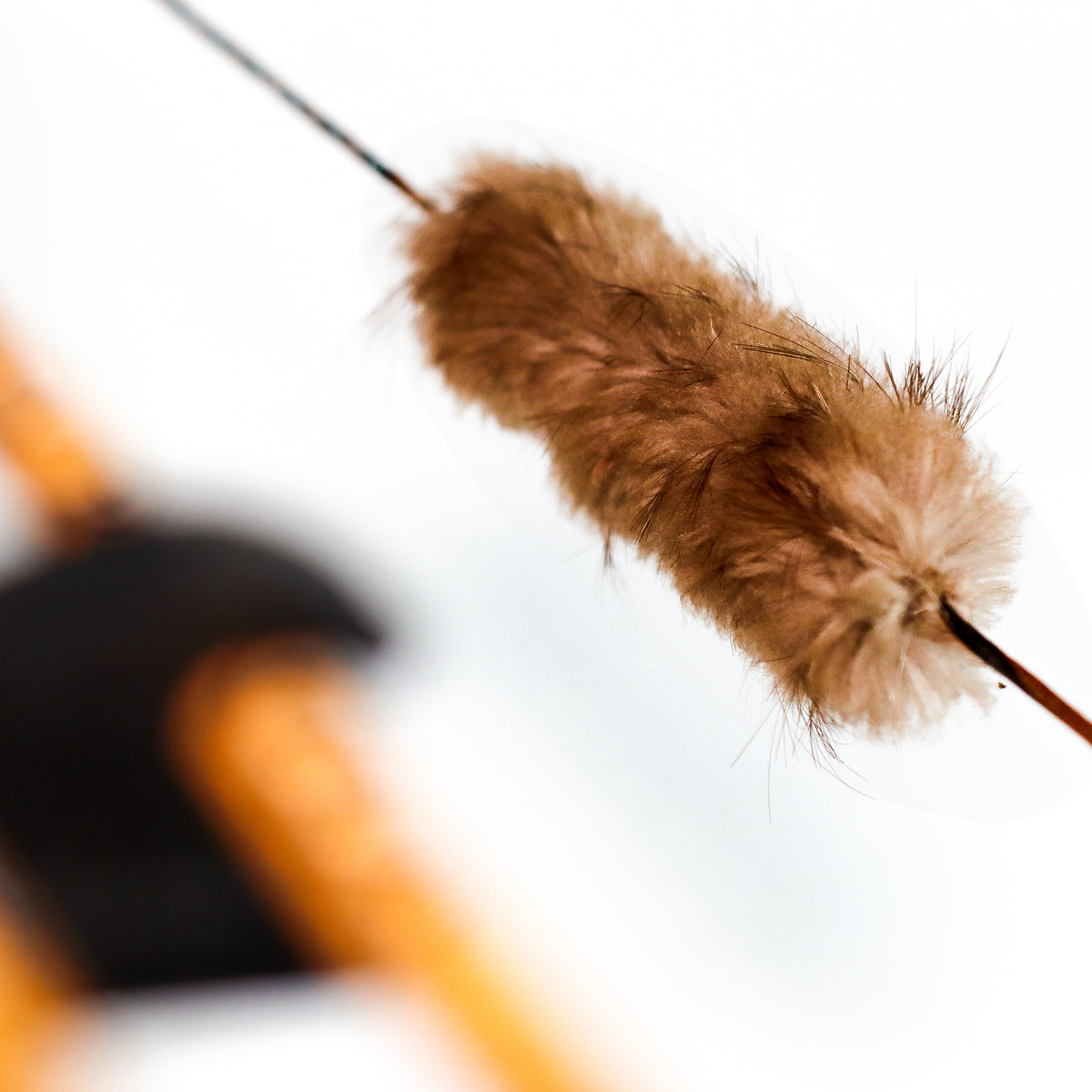 Single Fur String Beaver Fur Bow String Silencers – Shatterproof Archery