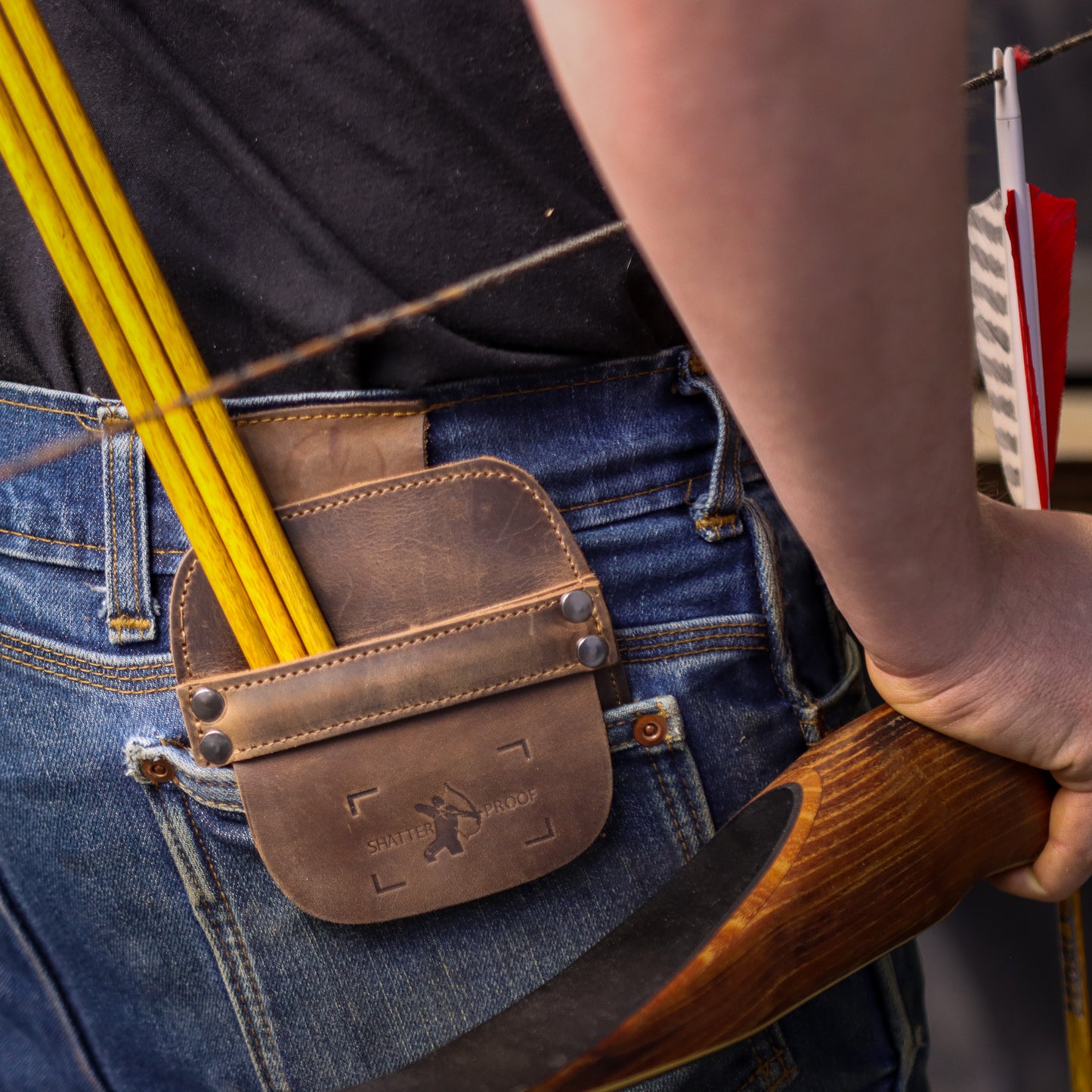 Shatterproof Archery Pocket Quiver