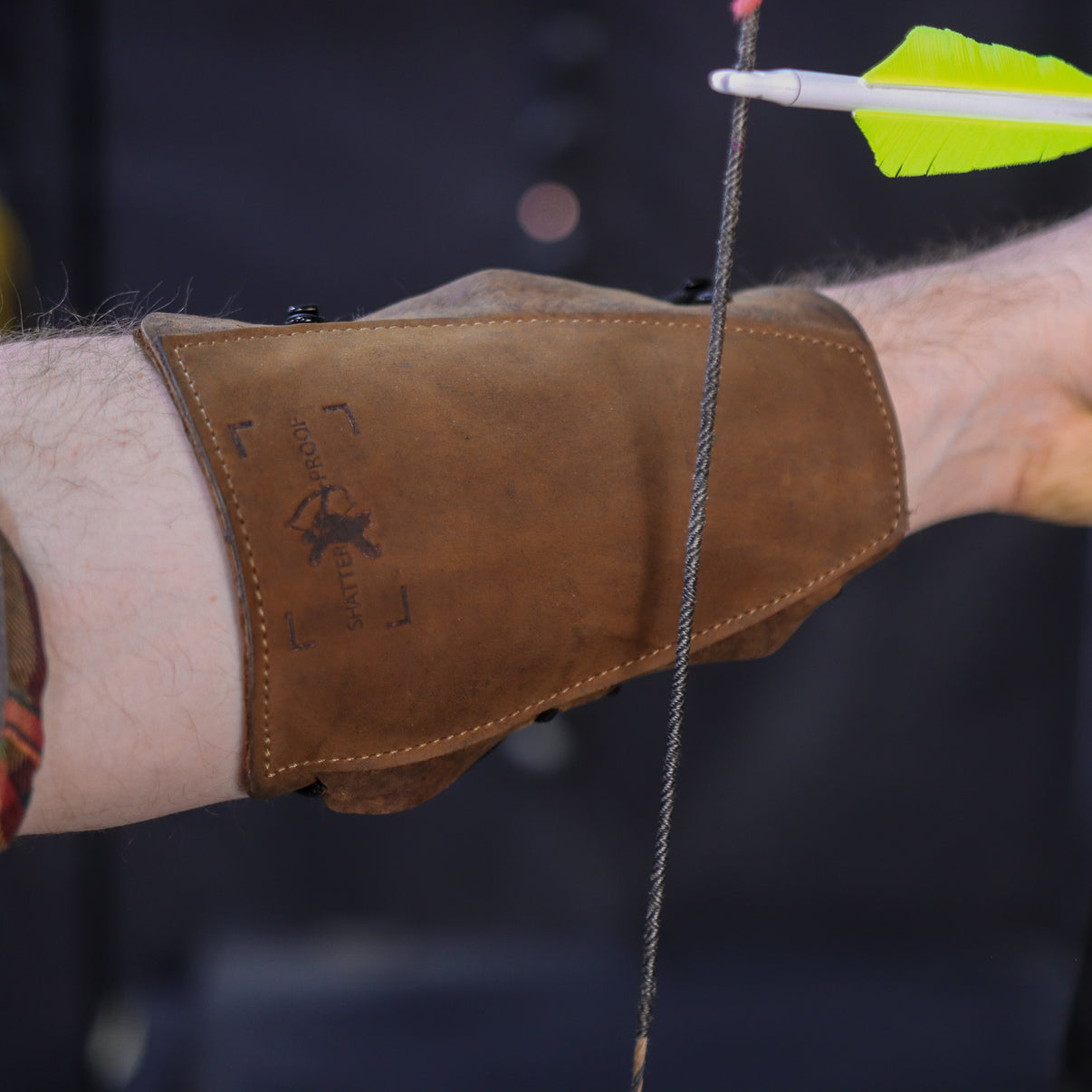 Leather Armguard For Archery Shatterproof Archery